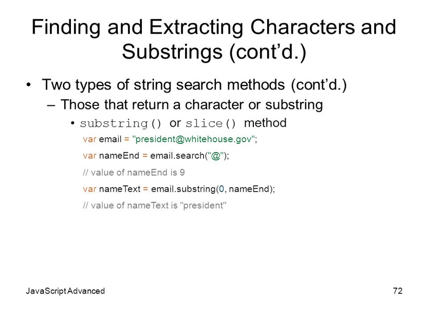 44 Javascript Substr Vs Substring - Javascript Nerd Answer